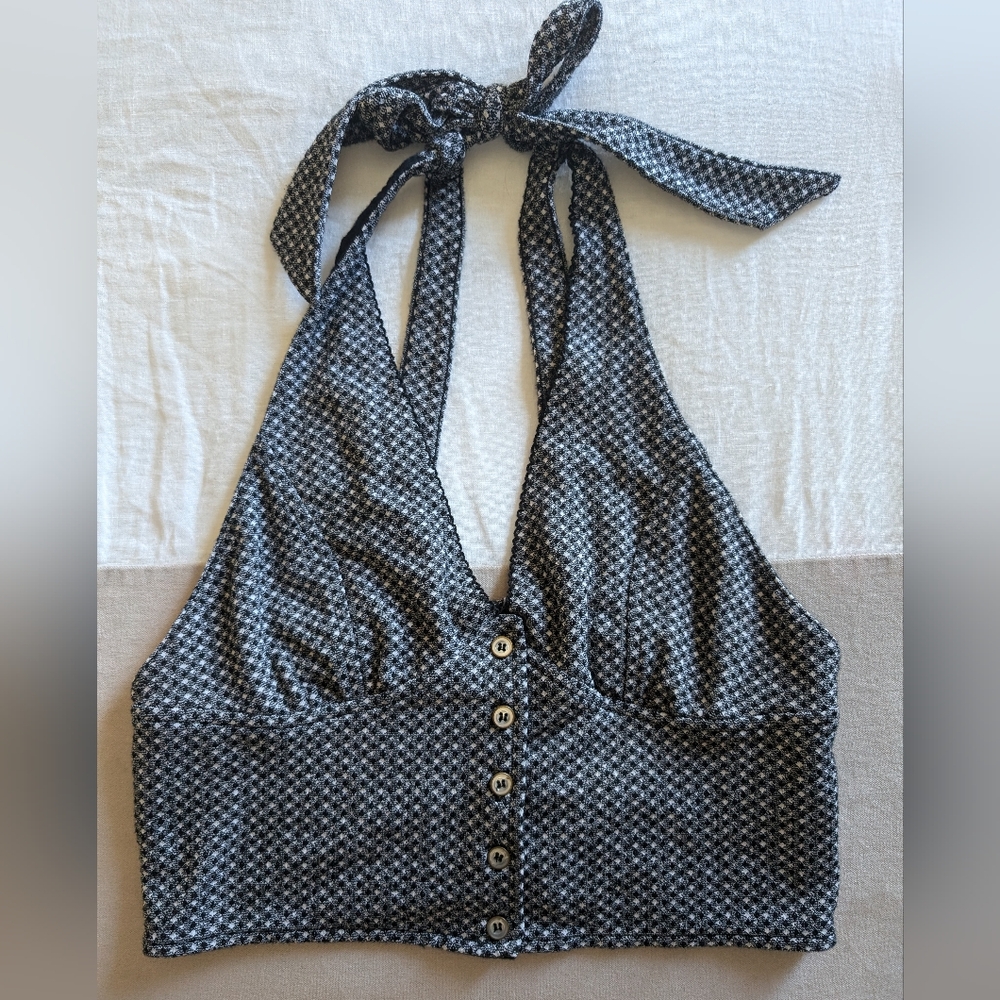 Free People Halter Crop Top